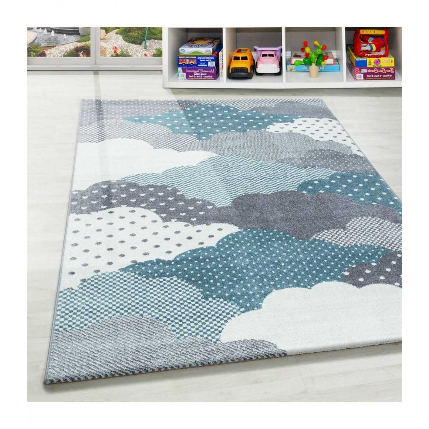 Παιδικό Χαλί 0820A Blue 080X150 2