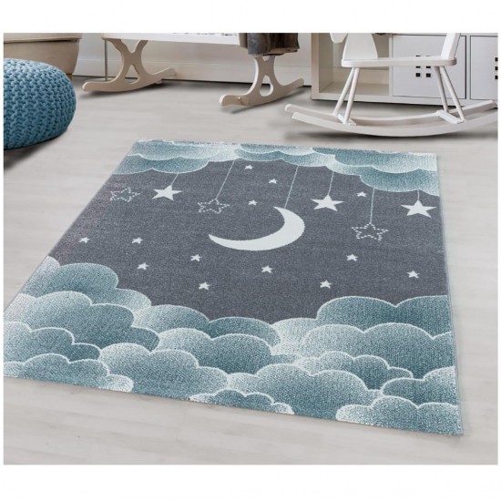 Παιδικό Χαλί Frieze Kids 2101A Blue - 160x230 cm 2