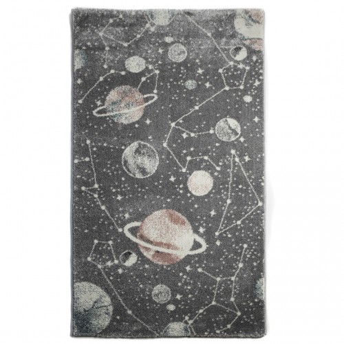 Παιδικό Χαλί Frieze Kids 0051A Pink/Blue - 80x150 cm