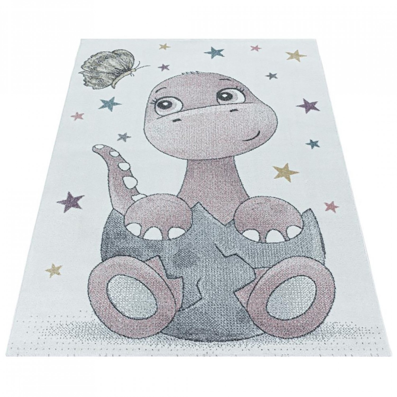 Παιδικό Χαλί Frieze Kids 2106A Pink - 080x150 cm 3