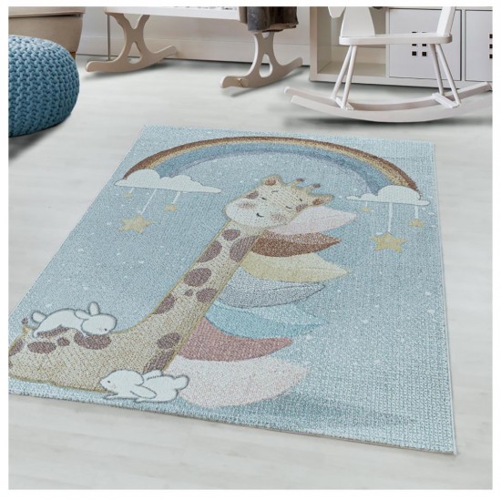 Παιδικό Χαλί Frieze Kids A0020 Yellow - 80x150 cm 2