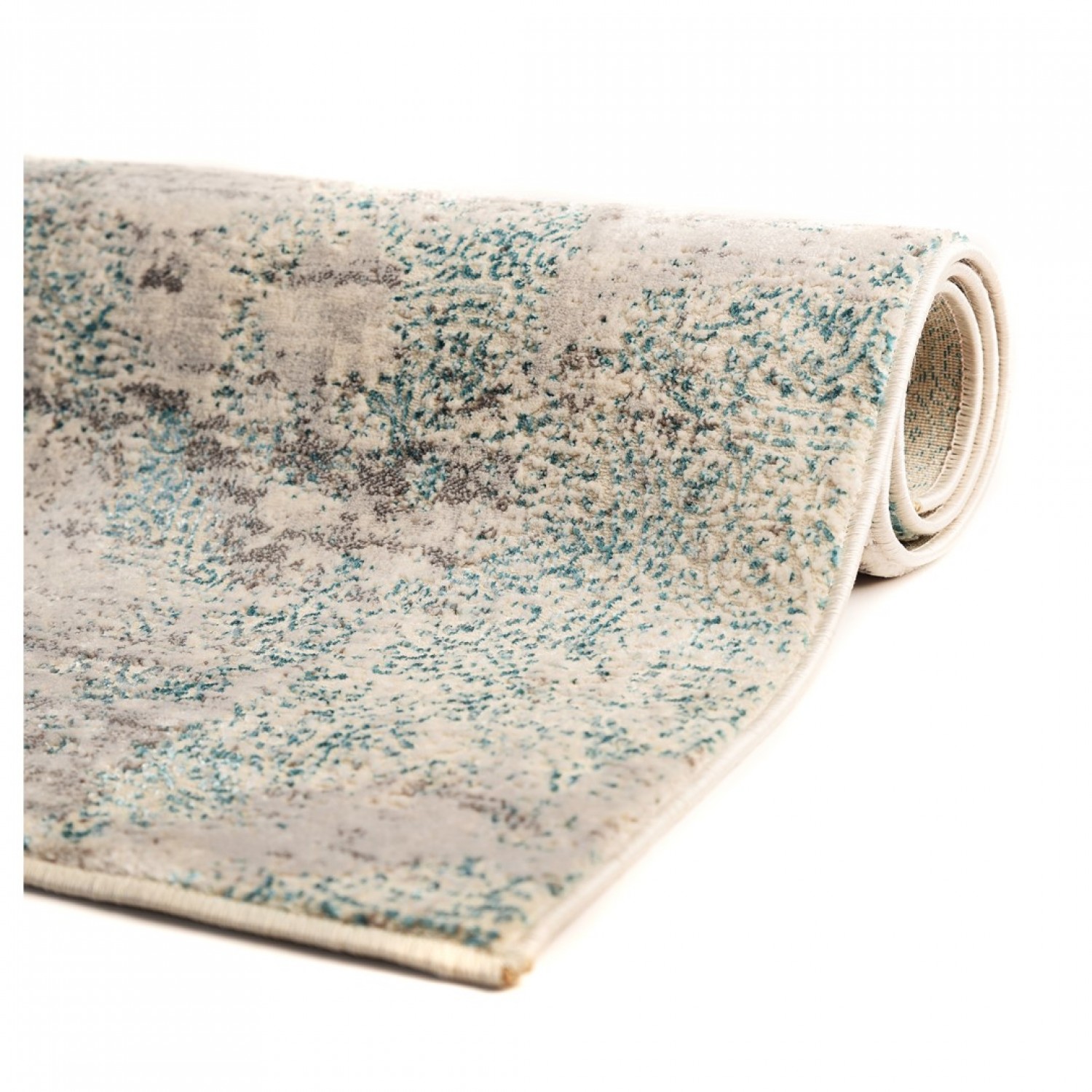 Χαλί Διάδρομος Antik 5073A Cream/Turquoise Πλάτος 80cm  3