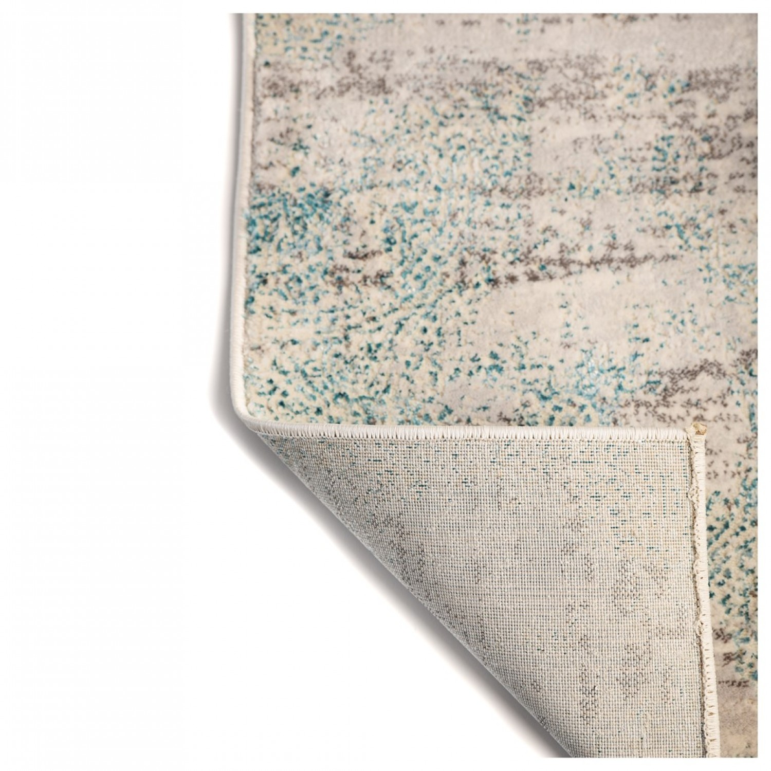 Χαλί Διάδρομος Antik 5073A Cream/Turquoise Πλάτος 80cm  4