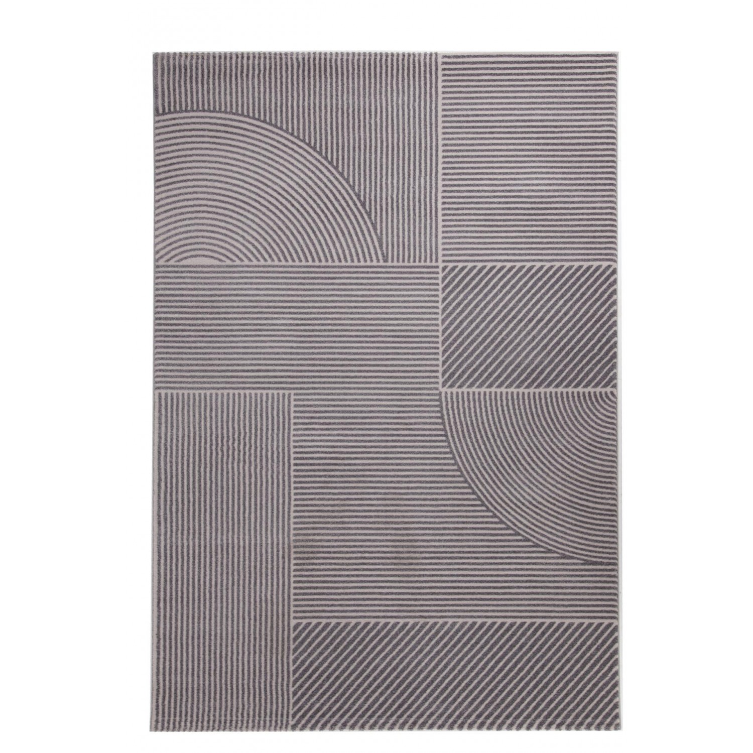 Χαλιά Κρεβατοκάμαρας (Σετ 3τμχ)Organic 591 GREY Royal Carpet 2