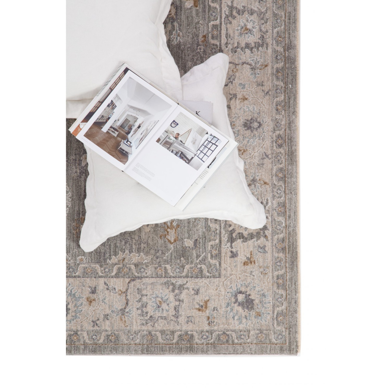 Κλασικό Χαλί Tabriz 662 D.GREY Royal Carpet - 140 x 190 cm 4