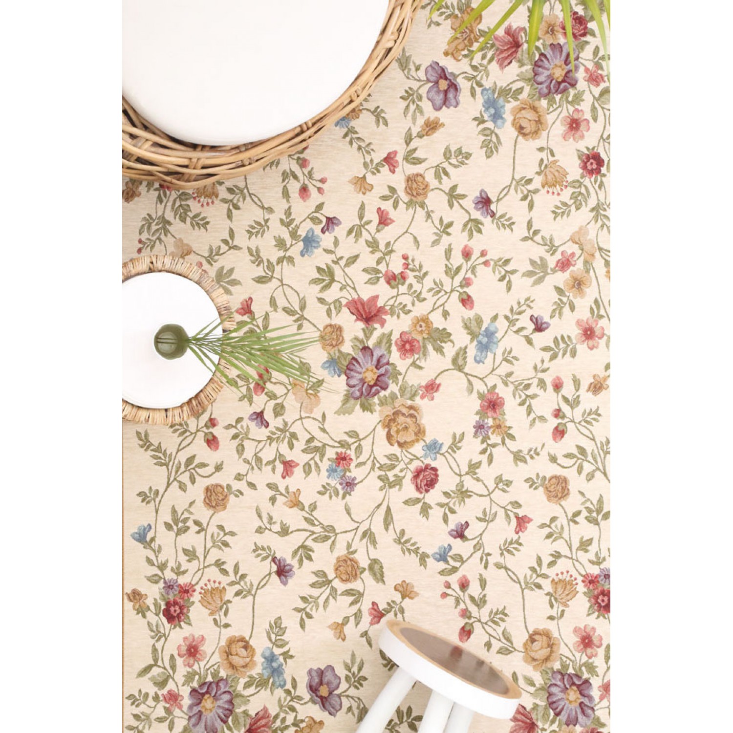 Χαλί Canvas Aubuson Round 821 J Royal Carpet - 150 x 150 cm 4