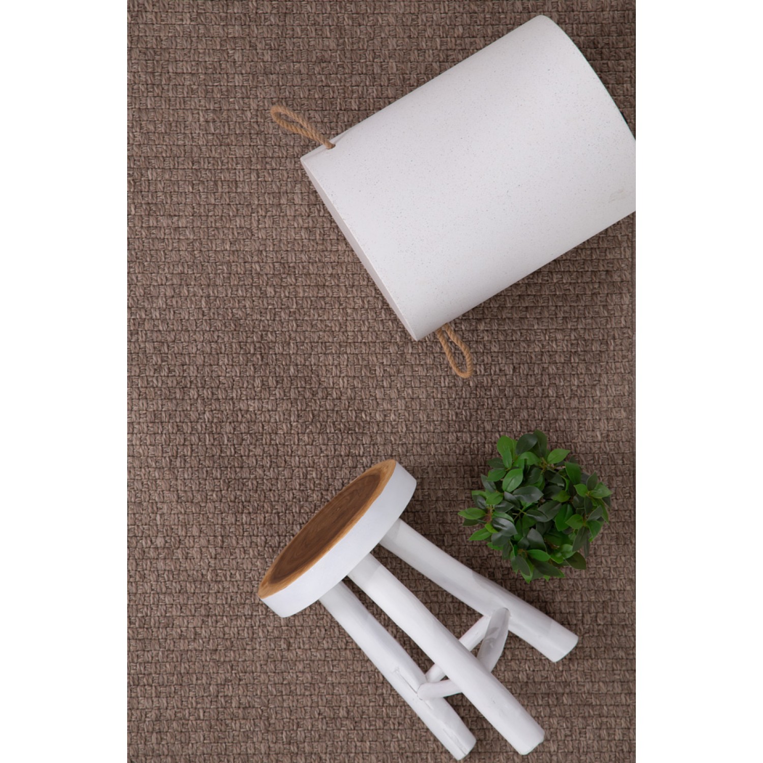 Ψάθα Eco 3555 4 BROWN Royal Carpet - 80 x 150 cm 4