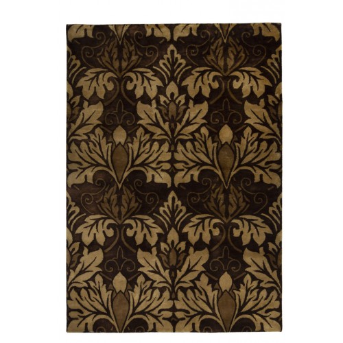 Χειροποίητο Χαλί Aqua DAMASK BROWN Royal Carpet - 160 x 230 cm
