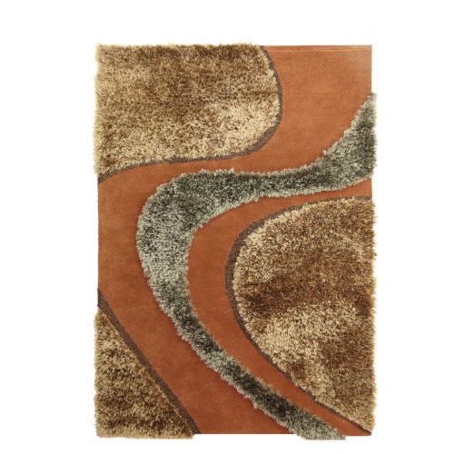 Χειροποίητο Χαλί White Tie 001 BROWN Royal Carpet - 160 x 230 cm
