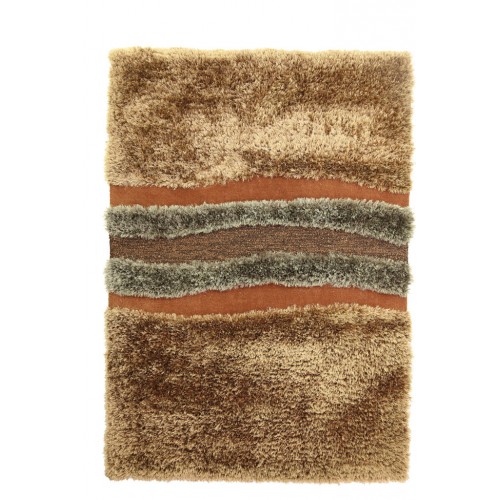 Χειροποίητο Χαλί White Tie 003 BROWN Royal Carpet - 160 x 230 cm